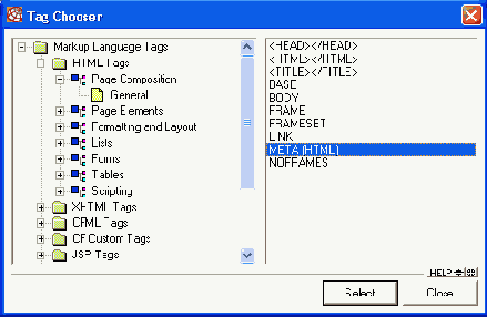    Macromedia HOMESITE
