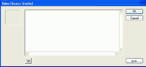 Диалоговое окно Select Source Symbol