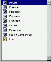 Категории компонентов языка ActionScript