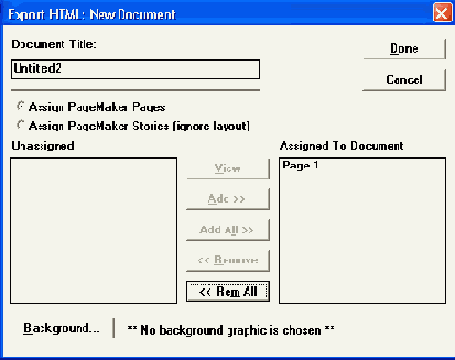 
   HTML