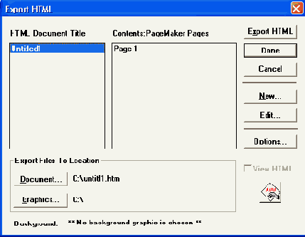 
   HTML